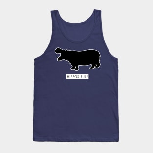 Hippos Rule Tank Top